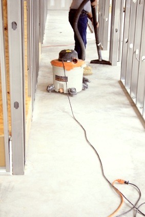 Construction cleaning by Vamp Building Maintenance of Columbia